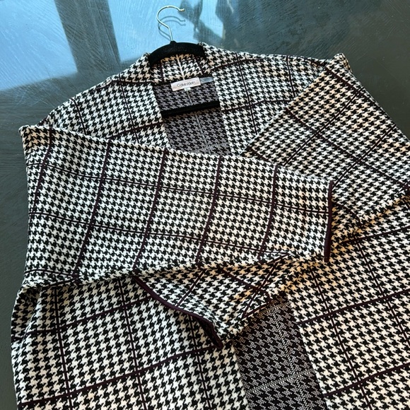Elegant Calvin Klein Sweater Coat - Picture 1 of 15